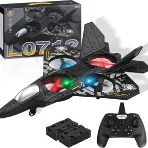 لعبة طائرة محاربة لاسلكية مع جهاز تحكم بتردد 2.4 هيرتز | fighter plane wireless toy with controler