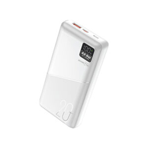 بطارية الشحن السريع من بورودو بلو (20000 مللي أمبير) | Porodo Blue quick charge power bank (20000mAh) White