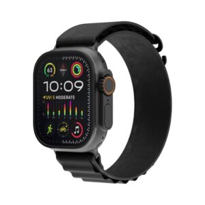 ساعة ألترا لومينا أموليد الذكية من بورودو (أسود) | Porodo Ultra Lumina amoled smart watch (Black)