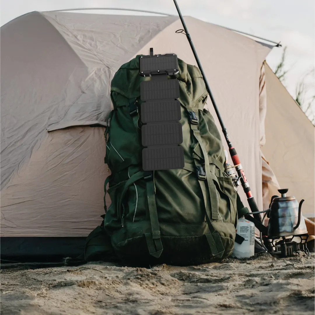 Green Lion Solar 5-Panel 20000mAh Power Bank PD20W – Black (3) (1)