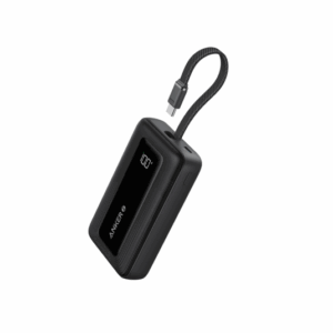 بطارية زولو من أنكر (30 واط /10000 مللي أمبير) مع كيبل تايب سي مدمج| Anker Zolo Power bank (30W/ 10000mAh) with built-in typeC cable