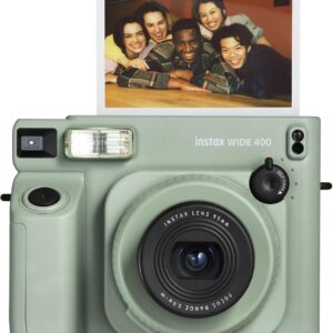 كاميرا أنستاكس وايد 400 من فوجي فيلم (أخضر) | FujiFilm instax wide 400 (Green) instant camera