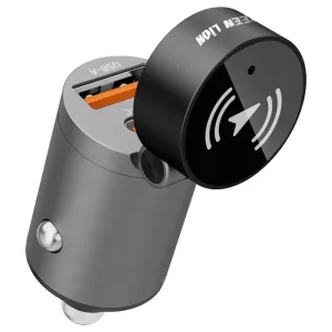 شاحن ثنائي المنفذ مع خاصية إيجاد السيارة من جرين ليون | Green Lion Tracker Dual Port Car Charger