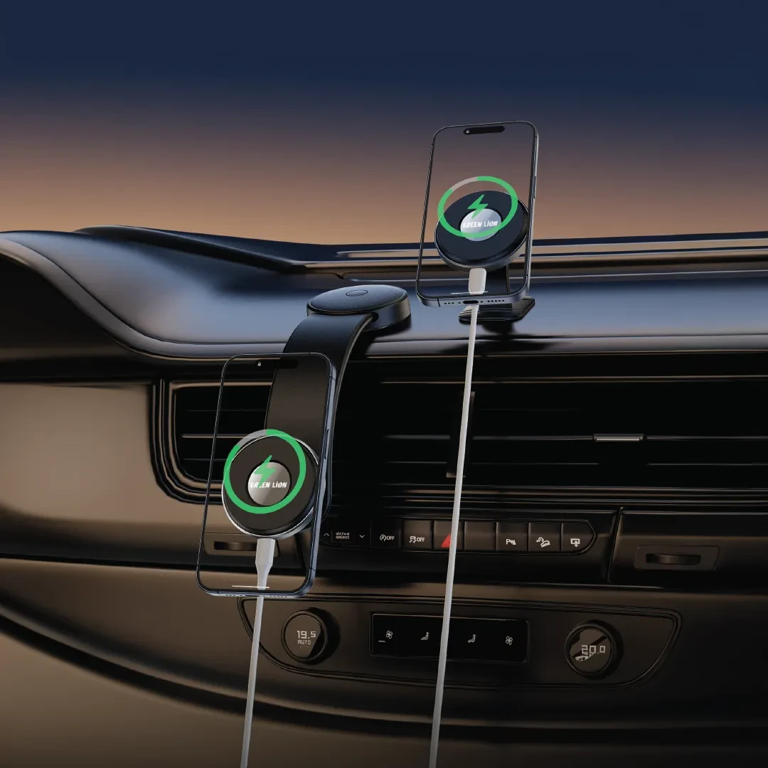 Green Lion 2 in1 Magflex Wireless Car Charger
