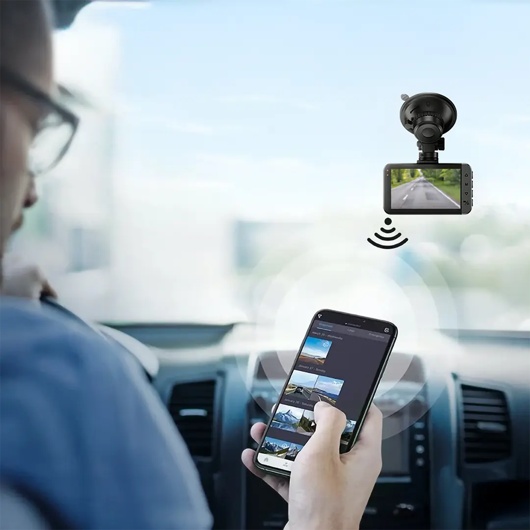 Green Lion Dash Cam Pro Front and Rear – Black (7)
