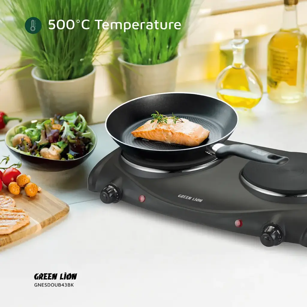 Green Lion Electric Stove Double Hot Plate – Black (2)