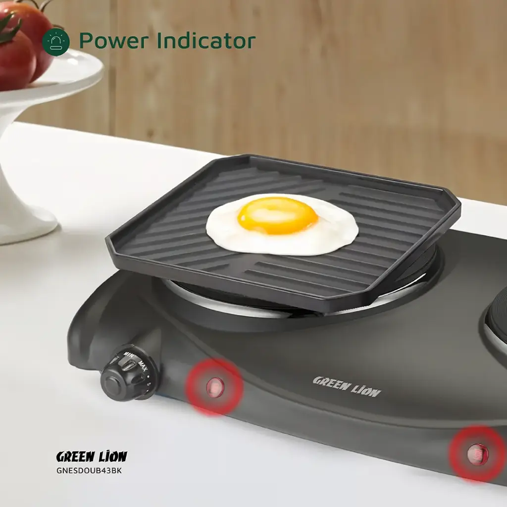 Green Lion Electric Stove Double Hot Plate – Black (3)