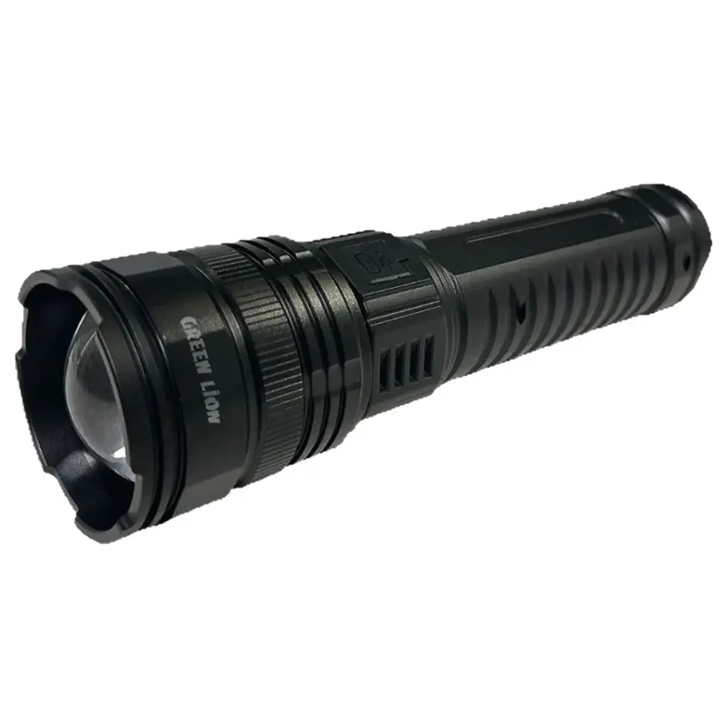 Green Lion Hyper Ray LED Torch – Black (1)