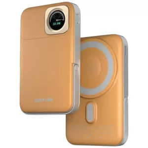 بطارية فولت جايج اللاسلكية من جرين ليون (10000 مللي أمبير) برتقالي | Green Lion Volt Gauge 10000mAh Power Bank Orange
