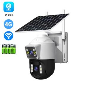 كاميرا المراقبة الخارجية بالطاقة الشمسية من في360 | V360 Outdoor Solar Camera