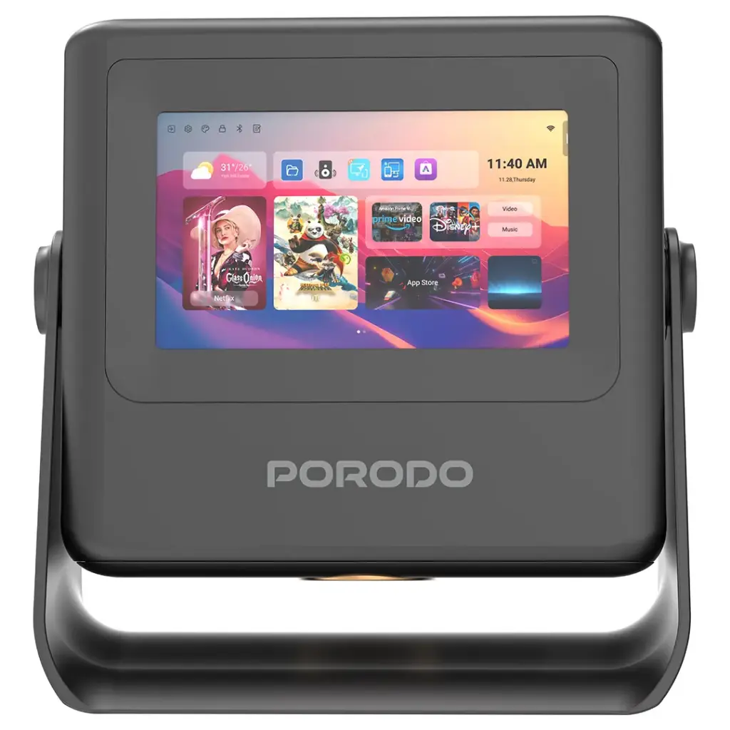 Porodo LifeStyle Optivis Smart HD Projector – Black1