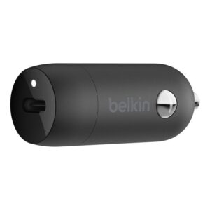 شاحن سيارة صغير من بيلكن (20 واط) | Belkin compact usb-C car charger 20W