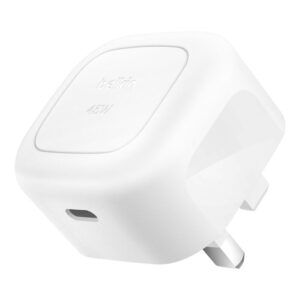شاحن جداري بوست شارج من بيلكن (45 واط) | Belkin BoostCharge Compact USB-C Charger 45W