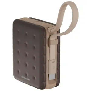 بطارية شحن بيكر من جرين ليون (10000 مللي أمبير) بني | Green Lion Baker powerbank (10000 mAh) Brown