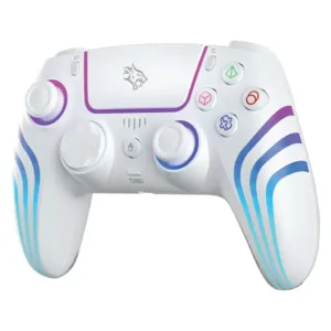 جهاز تحكم شادو أكس للألعاب من بورودو (أبيض) | Porodo Gaming Shadowx Wireless Controller (White)