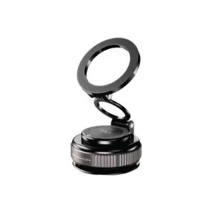 حامل هاتف المغناطيسي بالشفط من باوا | Pawa Vacuum Magnetic Suction Mount With 360° Rotation