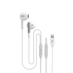 سماعة بولس ليت السلكية من بورو بلس (لايتننج) | Powero Plus Pulse Lite Wired Earphone (Lightning)