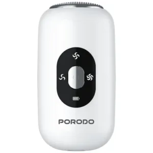 جهاز تقشير الجلد الميت من بورودو (رأسيين) | Porodo Dual-Head Electric Callus Remover